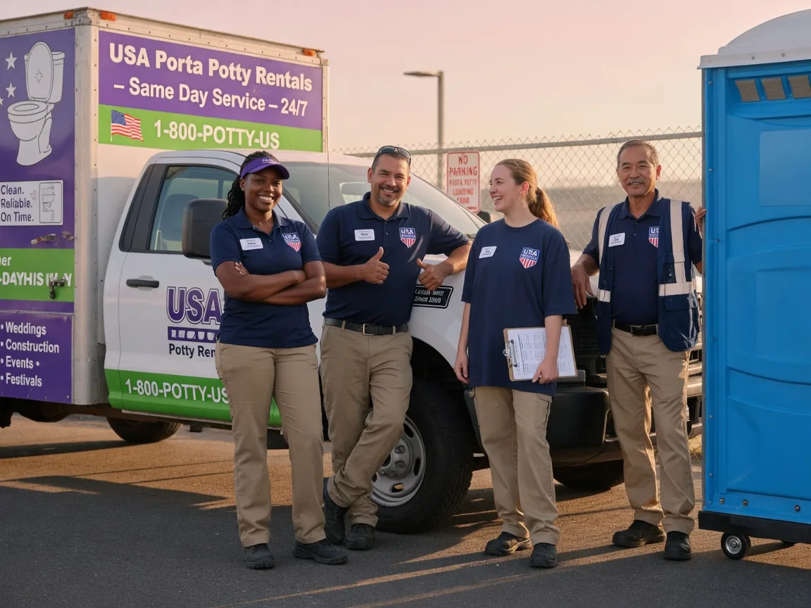Porta Potty Rental company in Freeport, PA